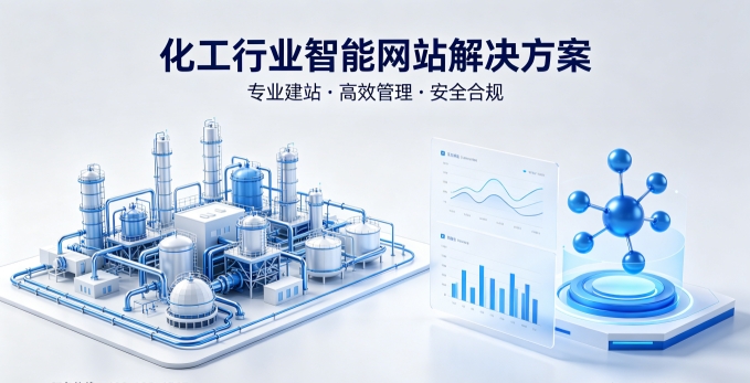奥林匹斯之门化工类网站建设,网站响应适配如何开发？