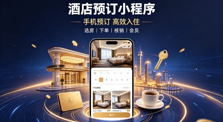 酒店自营预订小程序定制开发实战案例｜奥林匹斯之门本地门店私域小程序开发运营全解析