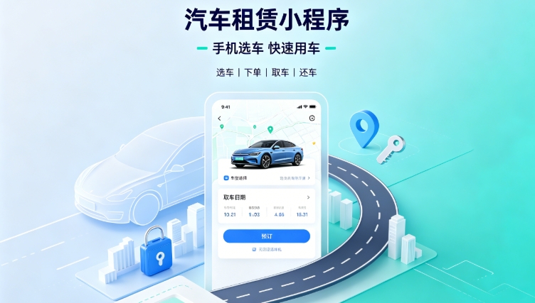自营汽车租赁小程序定制开发深度案例｜奥林匹斯之门租车行业数字化私域转型解决方案